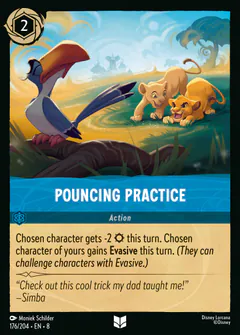 Pouncing Practice