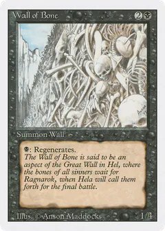 Wall of Bone