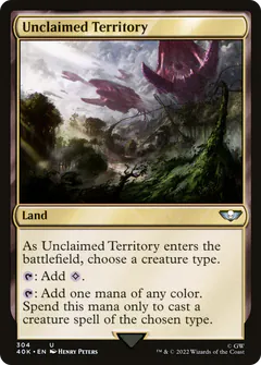 Unclaimed Territory