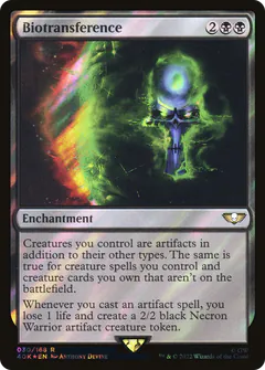 Biotransference