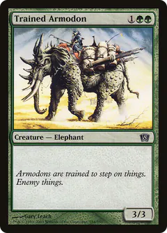 Trained Armodon