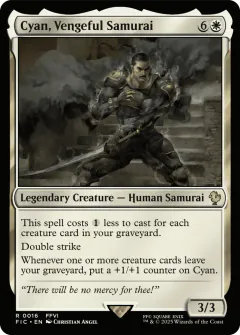 Cyan, Vengeful Samurai