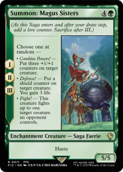 Summon: Magus Sisters
