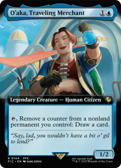 O'aka, Traveling Merchant
