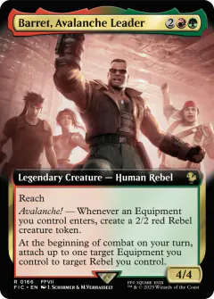 Barret, Avalanche Leader