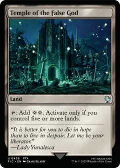 Temple of the False God