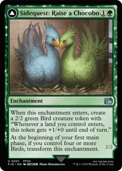 Misión secundaria: criar chocobos