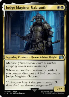 Juez magistrado Gabranth