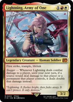 Lightning, Andanada