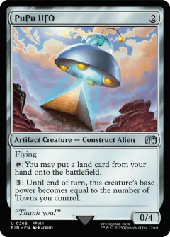 Alienígena en un OVNI