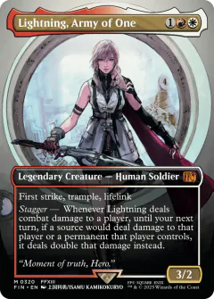 Lightning, Andanada