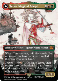 Terra, versada en la magia