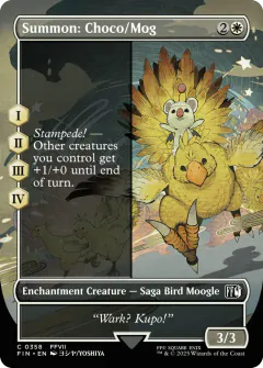 Invocación: Chocobo y moguri