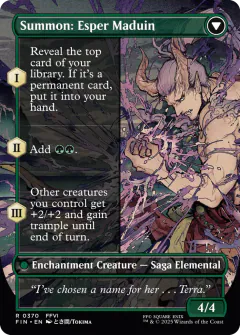 Invocación: esper Maduin