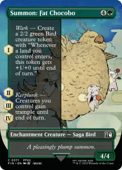 Invocación: Chocobo gordo