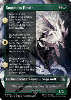 Invocación: Fenrir