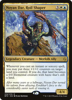 Noyan Dar, Roil Shaper