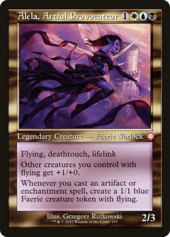 Alela, Artful Provocateur