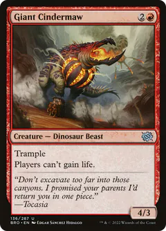 Giant Cindermaw