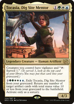 Tocasia, Dig Site Mentor