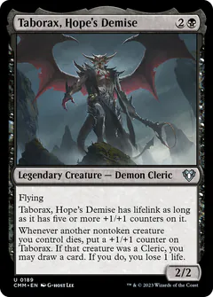 Taborax, Morte della Speranza