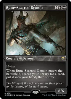Rune-Scarred Demon