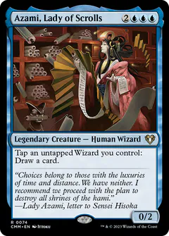 Azami, Signora delle Pergamene