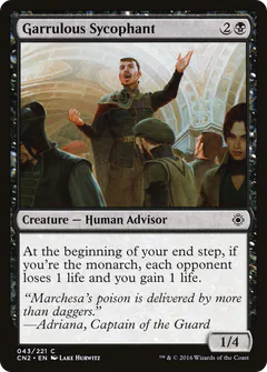 Garrulous Sycophant