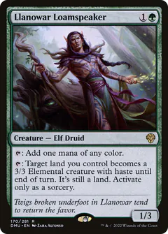 Sussurraterra di Llanowar