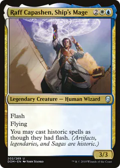 Raff Capashen, Ship's Mage