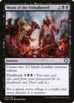 Moan of the Unhallowed