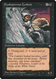 Lemure Hyalopterous