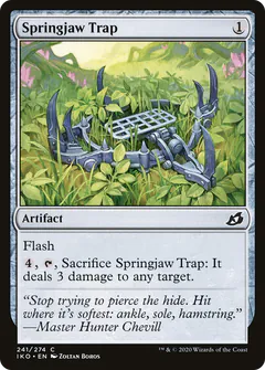 Springjaw Trap