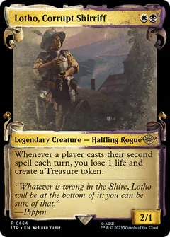 Lotho, Corrupt Shirriff