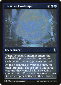 Tolarian Contempt