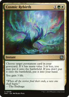 Cosmic Rebirth