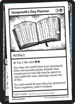 Yawgmoth's Day Planner