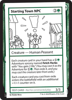 Starting Town NPC