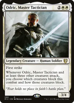 Odric, Grande Stratega