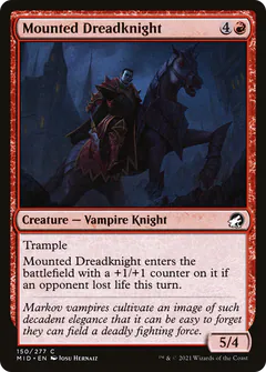 Mounted Dreadknight