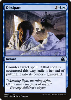 Dissipate
