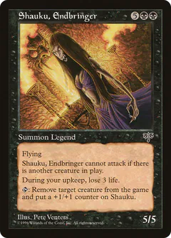 Shauku, Endbringer