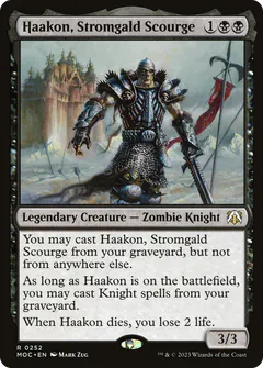 Haakon, Stromgald Scourge