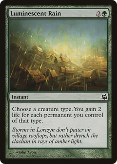 Luminescent Rain