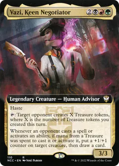 Vazi, Keen Negotiator