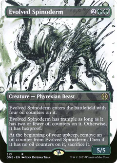 Evolved Spinoderm