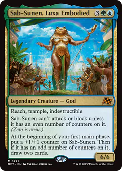 Sab-Sunen, Luxa Embodied