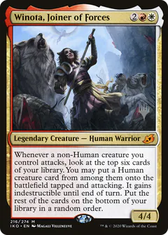 Winota, Radunatrice di Forze