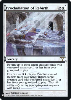 Proclamation of Rebirth
