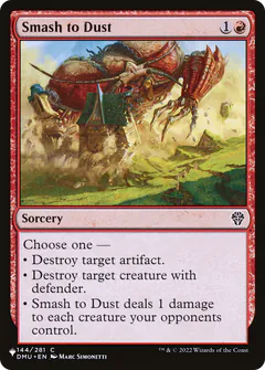 Smash to Dust